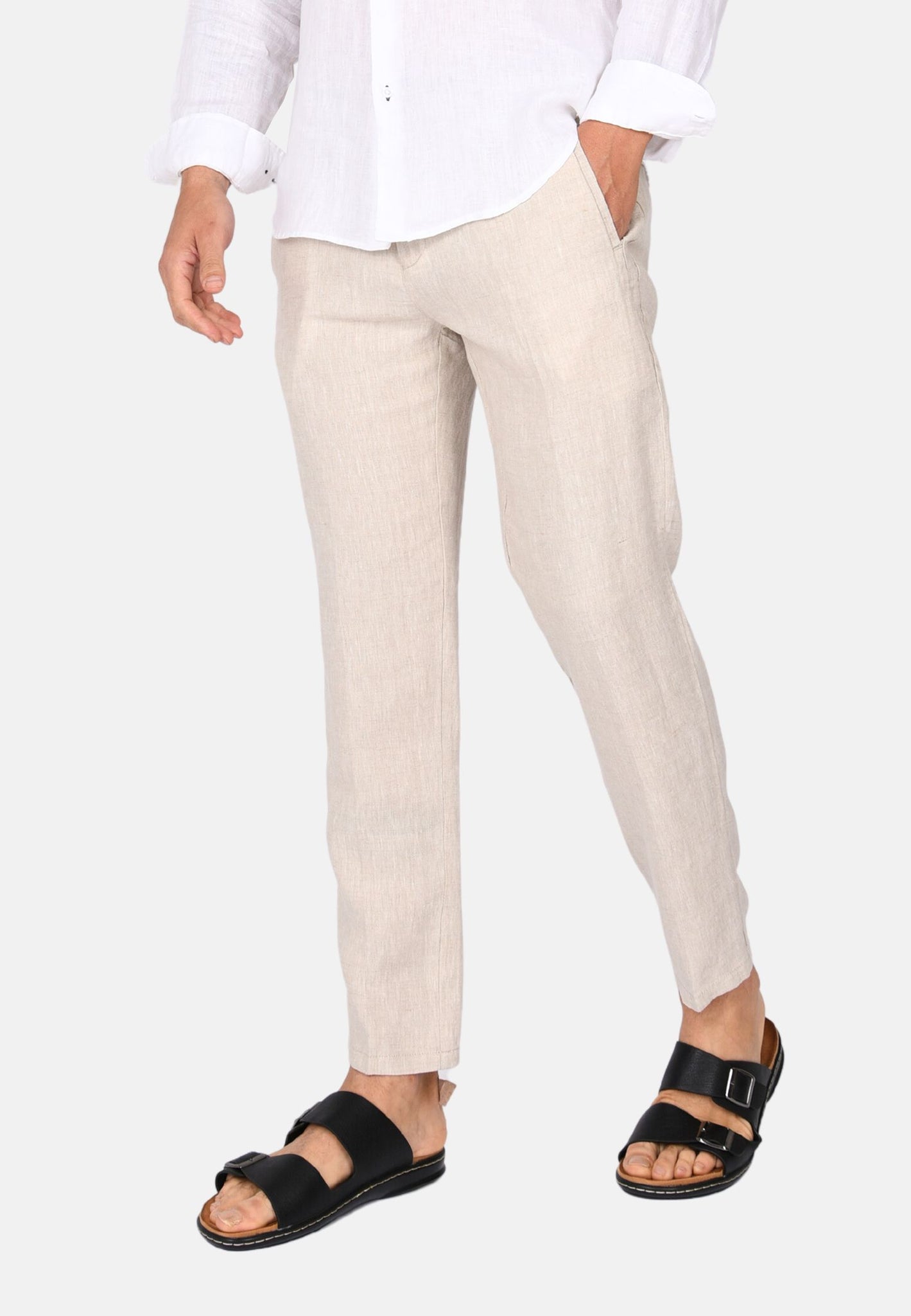 Pantalone in 100% lino
