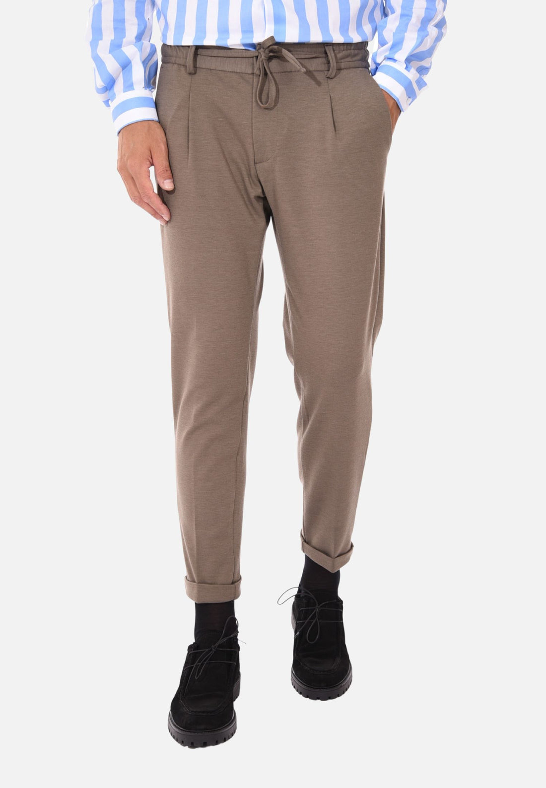 Pantalon avec taille élastique