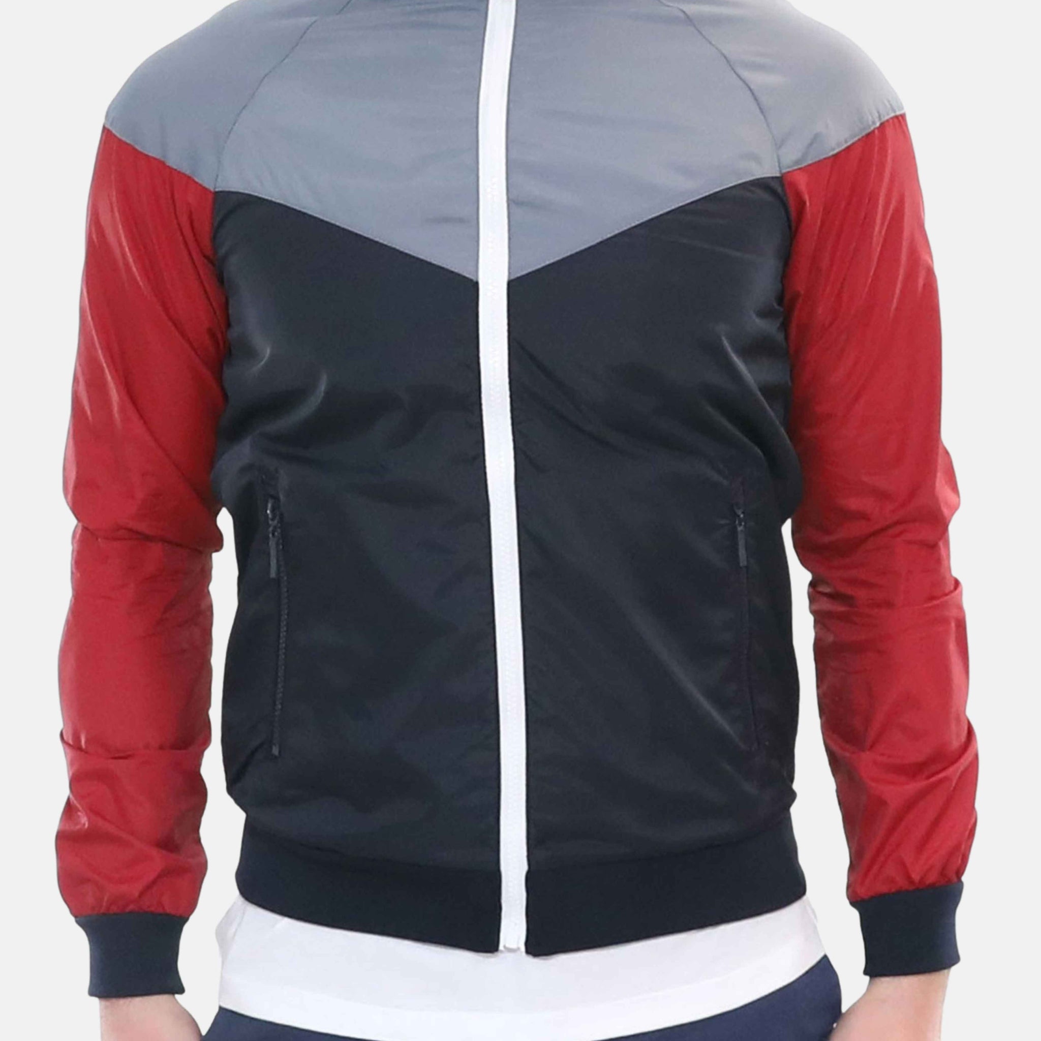 Giacca impermeabile multicolor