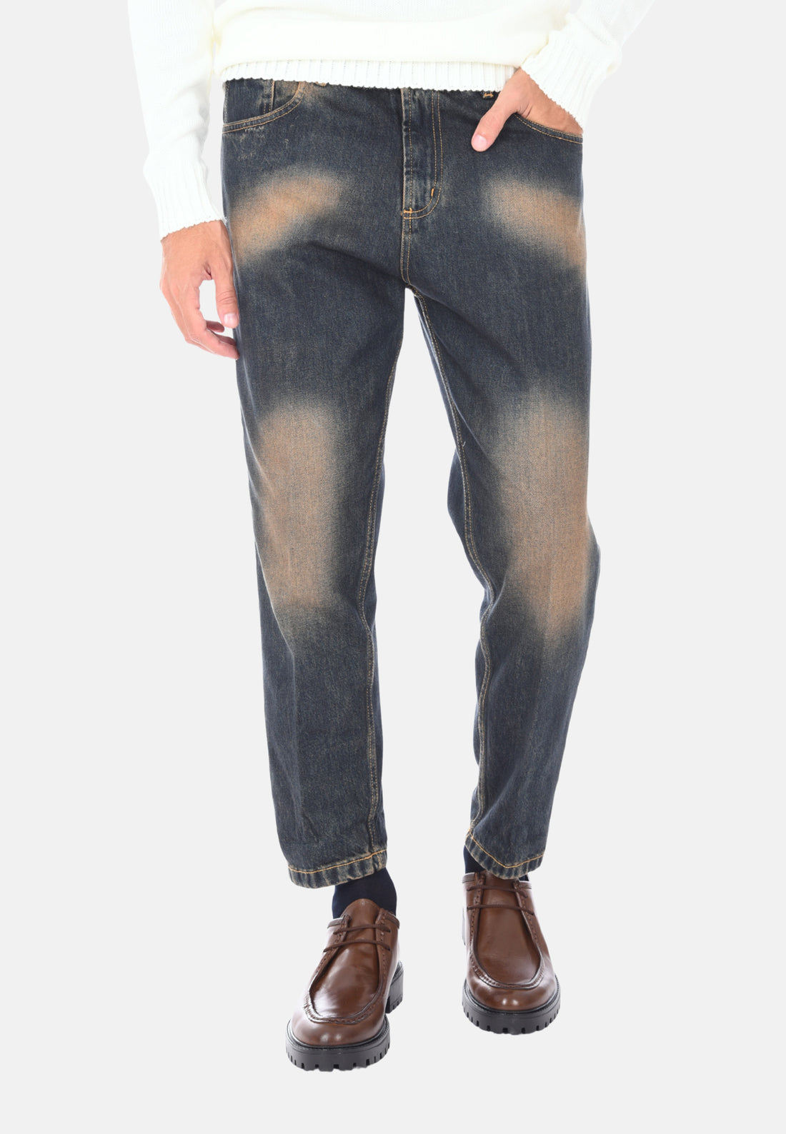 Jeans cinque tasche carrot fit