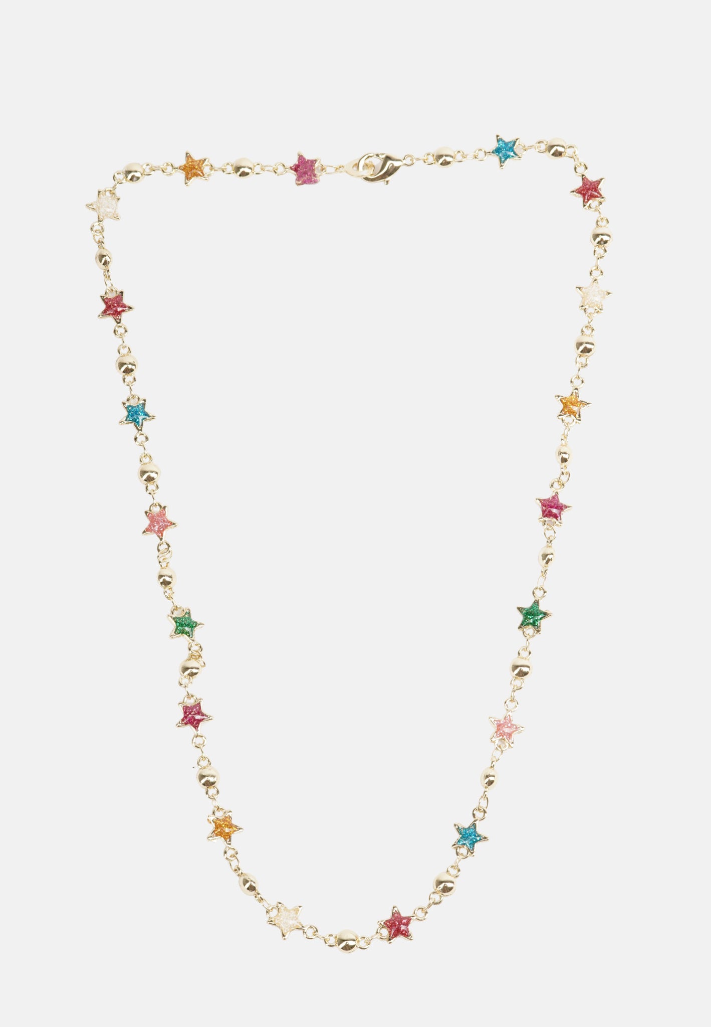 Collana stelline multicolor