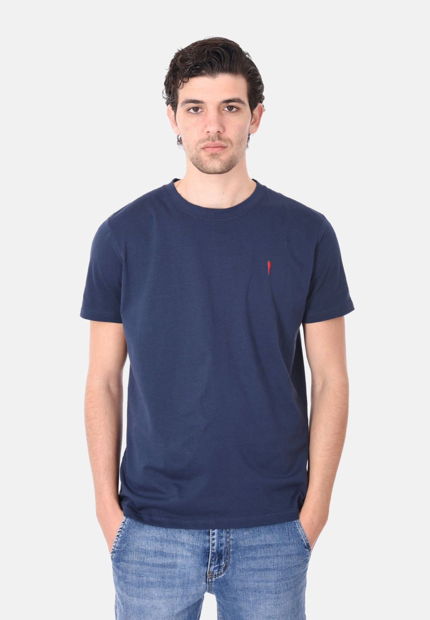 T-shirt con cornicello
