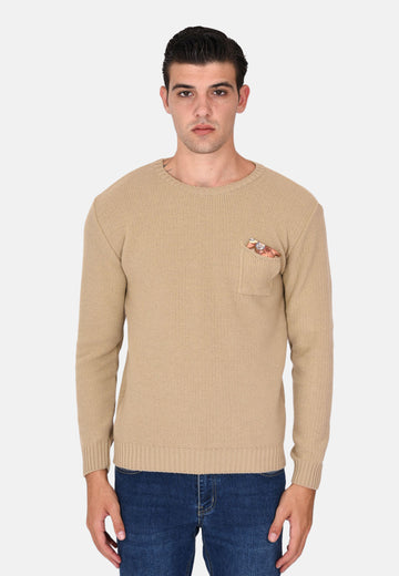 Pull avec pochette