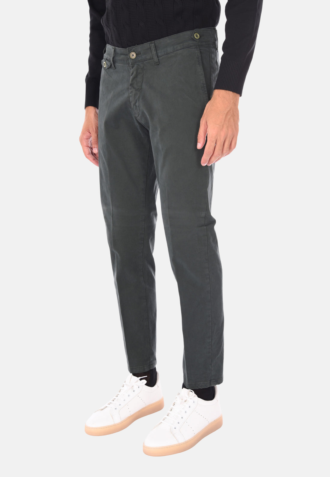 Pantaloni tasca America con fibbie
