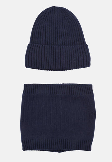 Cappello e scaldacollo interno felpato