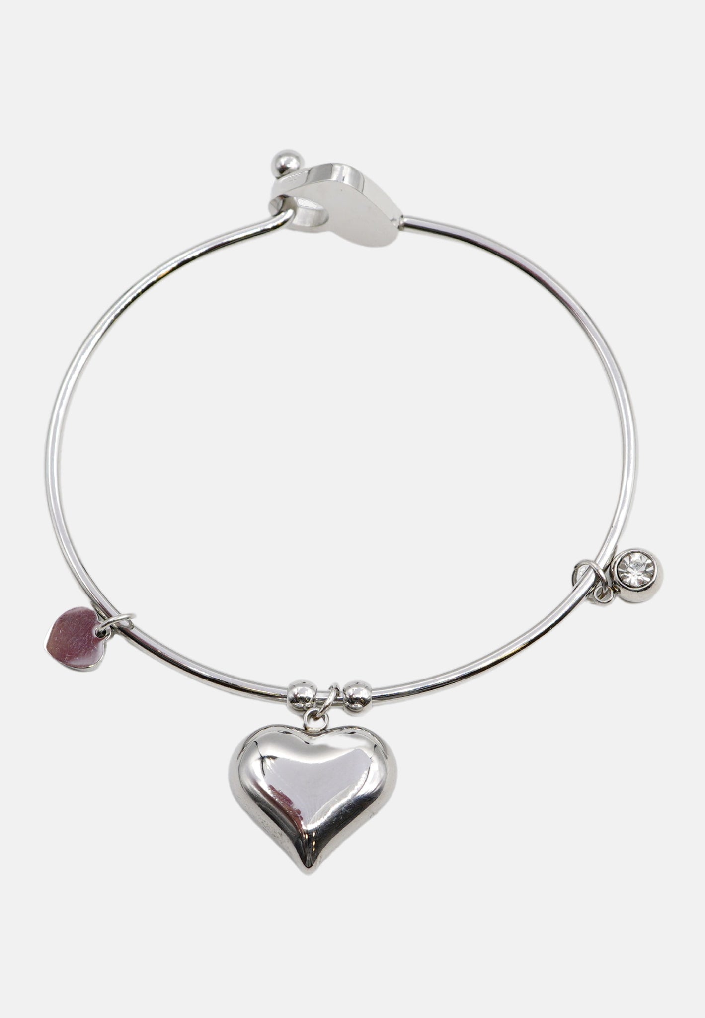 Bracciale rigido cuore
