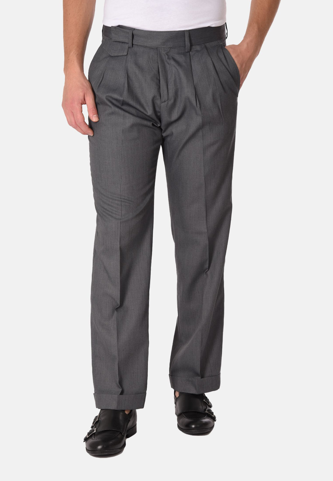 Pantaloni doppia pinces
