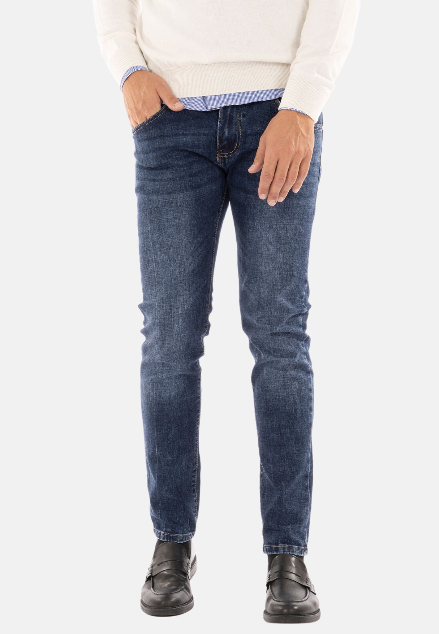 Jeans invernale cinque tasche