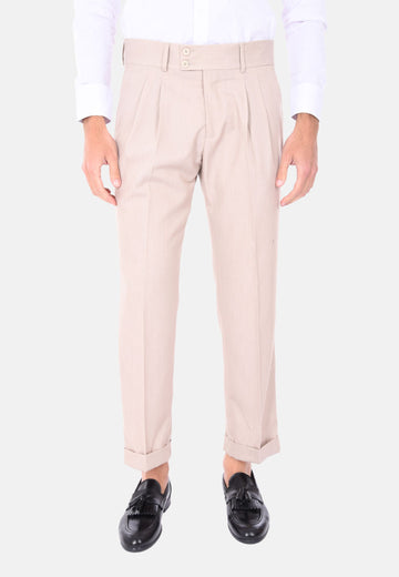 Pantaloni vita alta