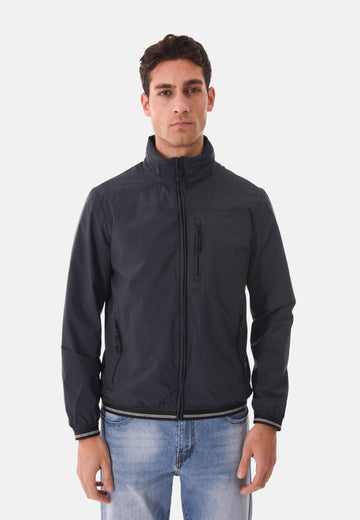 Giacca a vento con zip