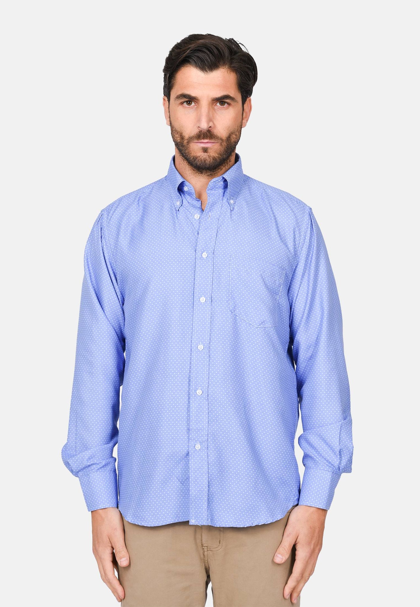 Camicia button down microfantasia