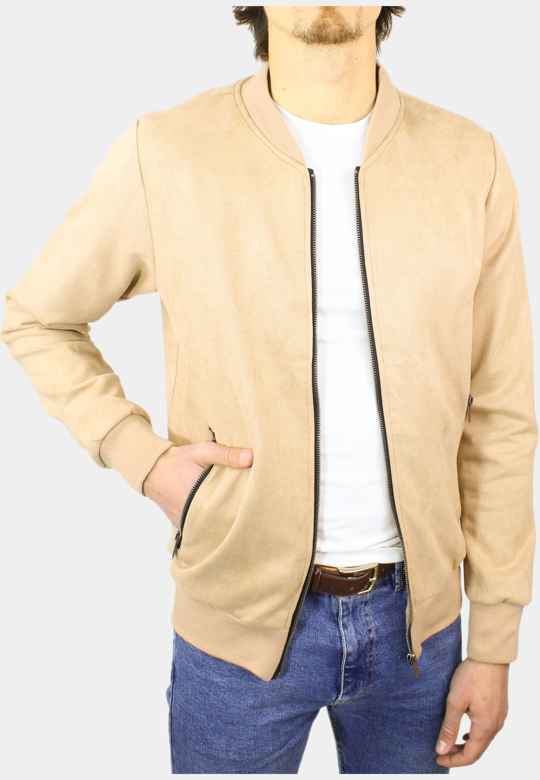 Veste en daim