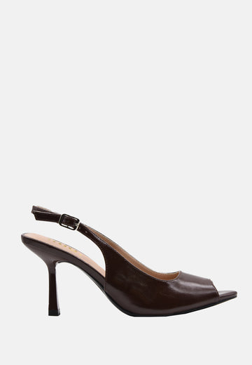 Décolleté slingback spuntata