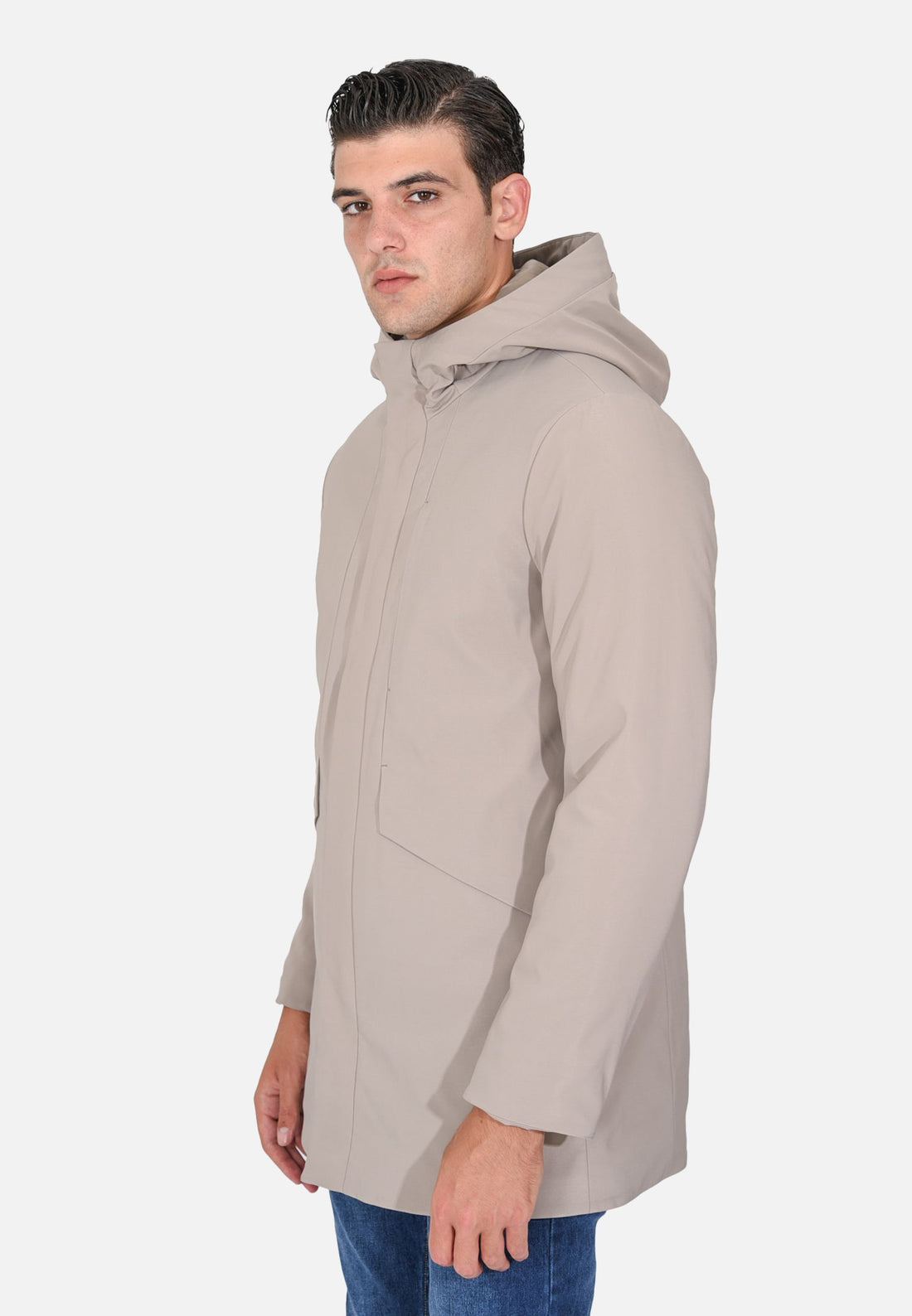 Parka con cappuccio