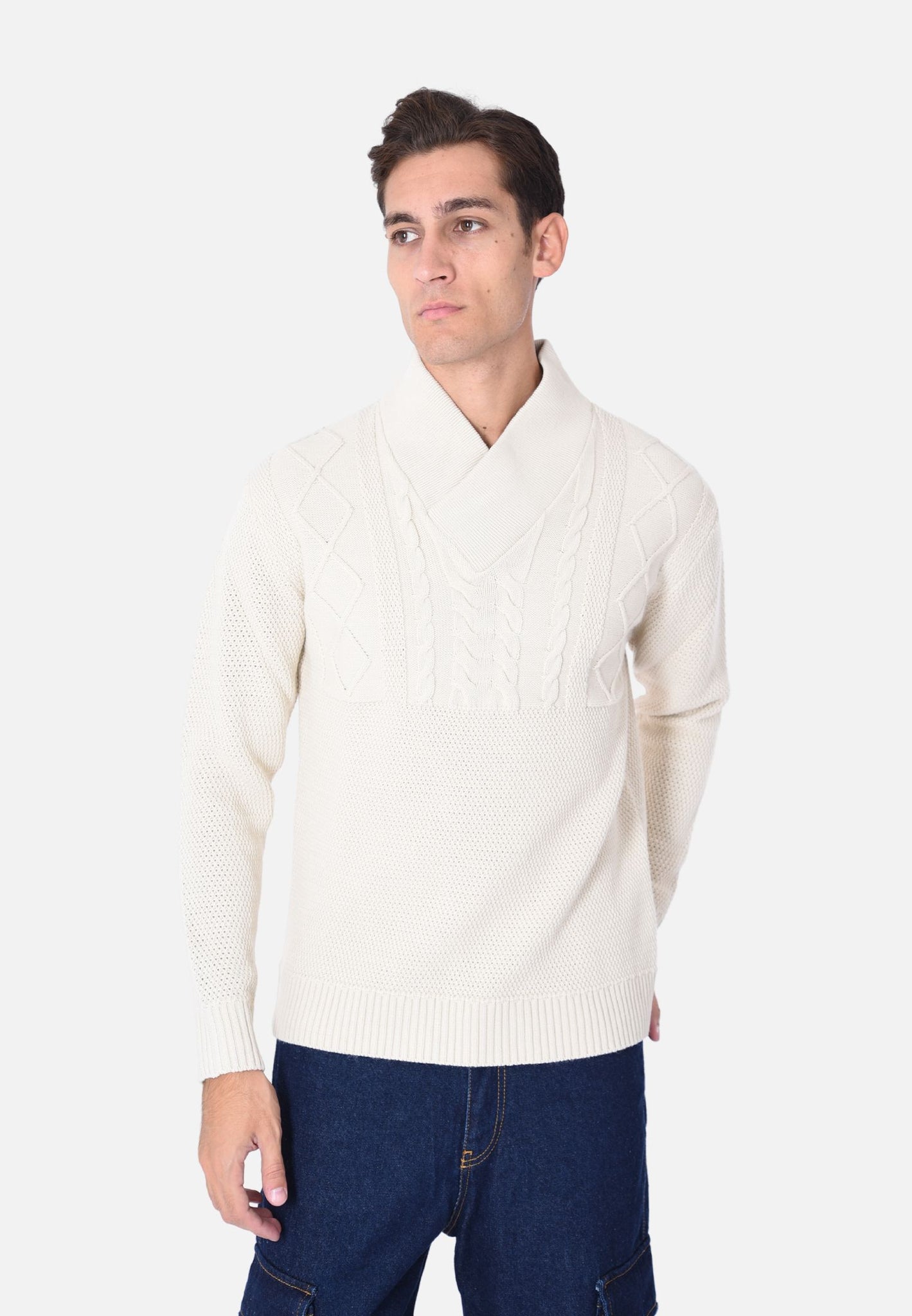 Maglione scollo a V