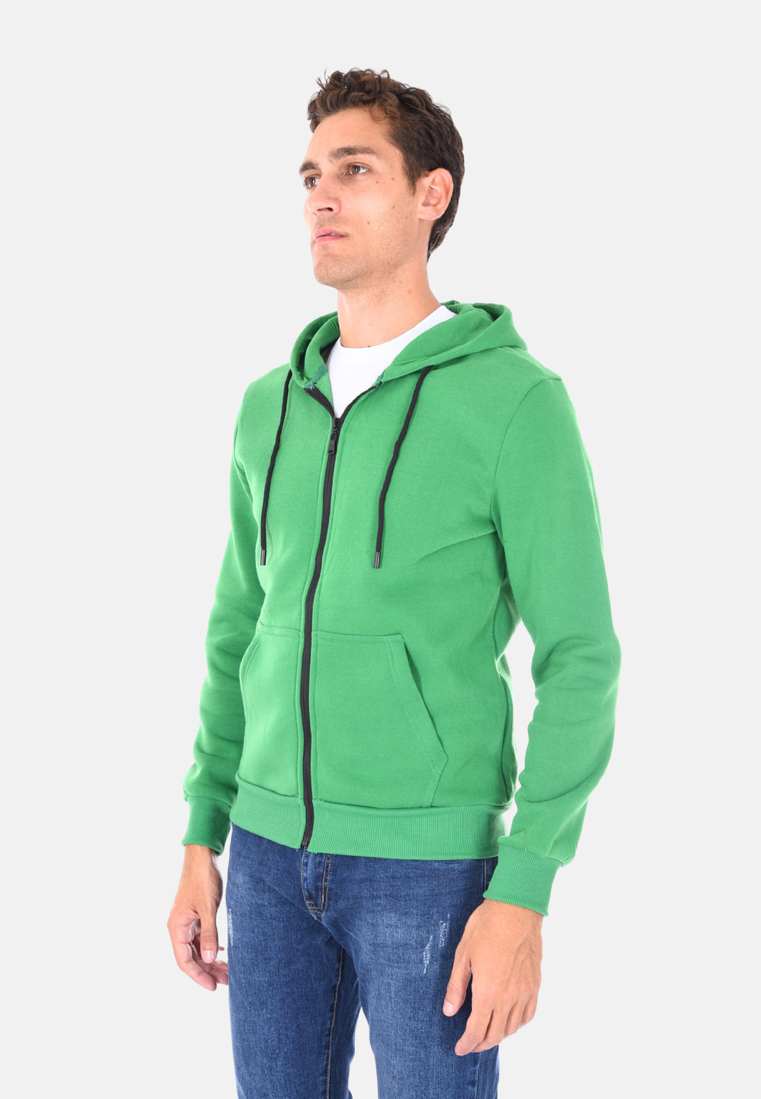 Felpa con cappuccio e zip