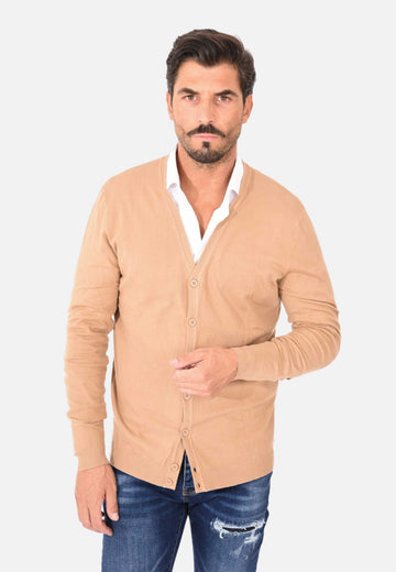 Cardigan con bottoni