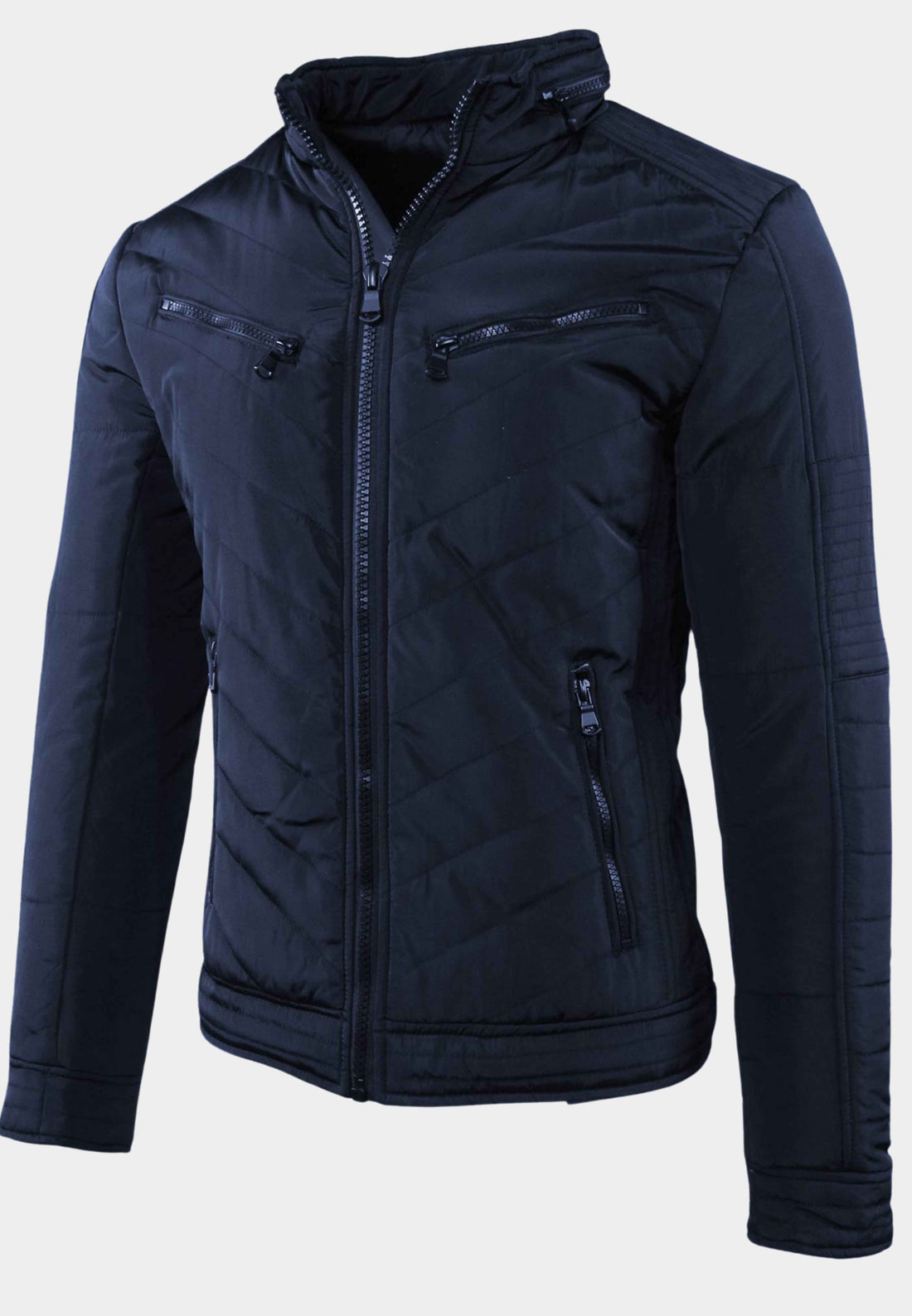 Doudoune 100 grammes avec double zip sur la poitrine