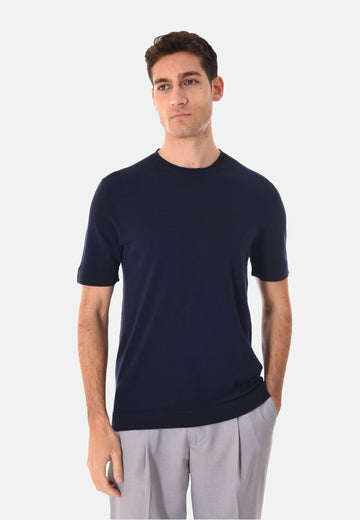 T-Shirt girocollo in filo