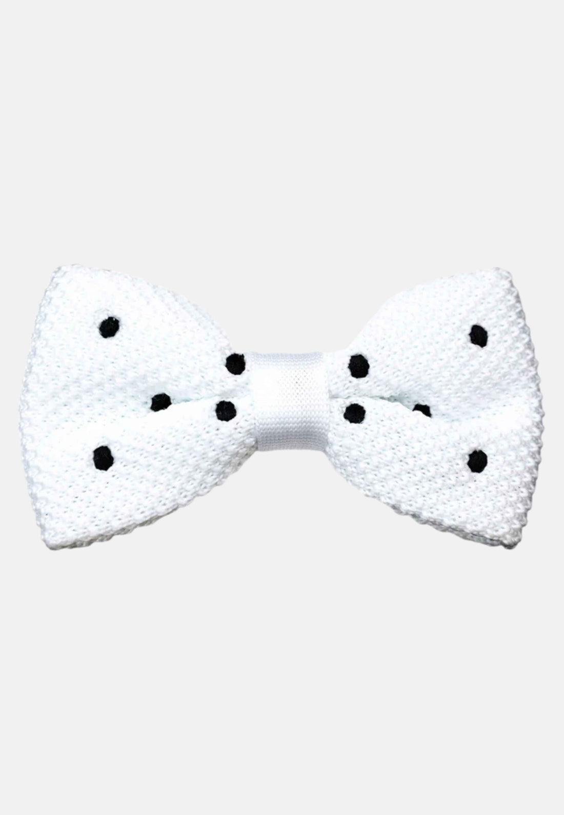 Papillon tricot a pois