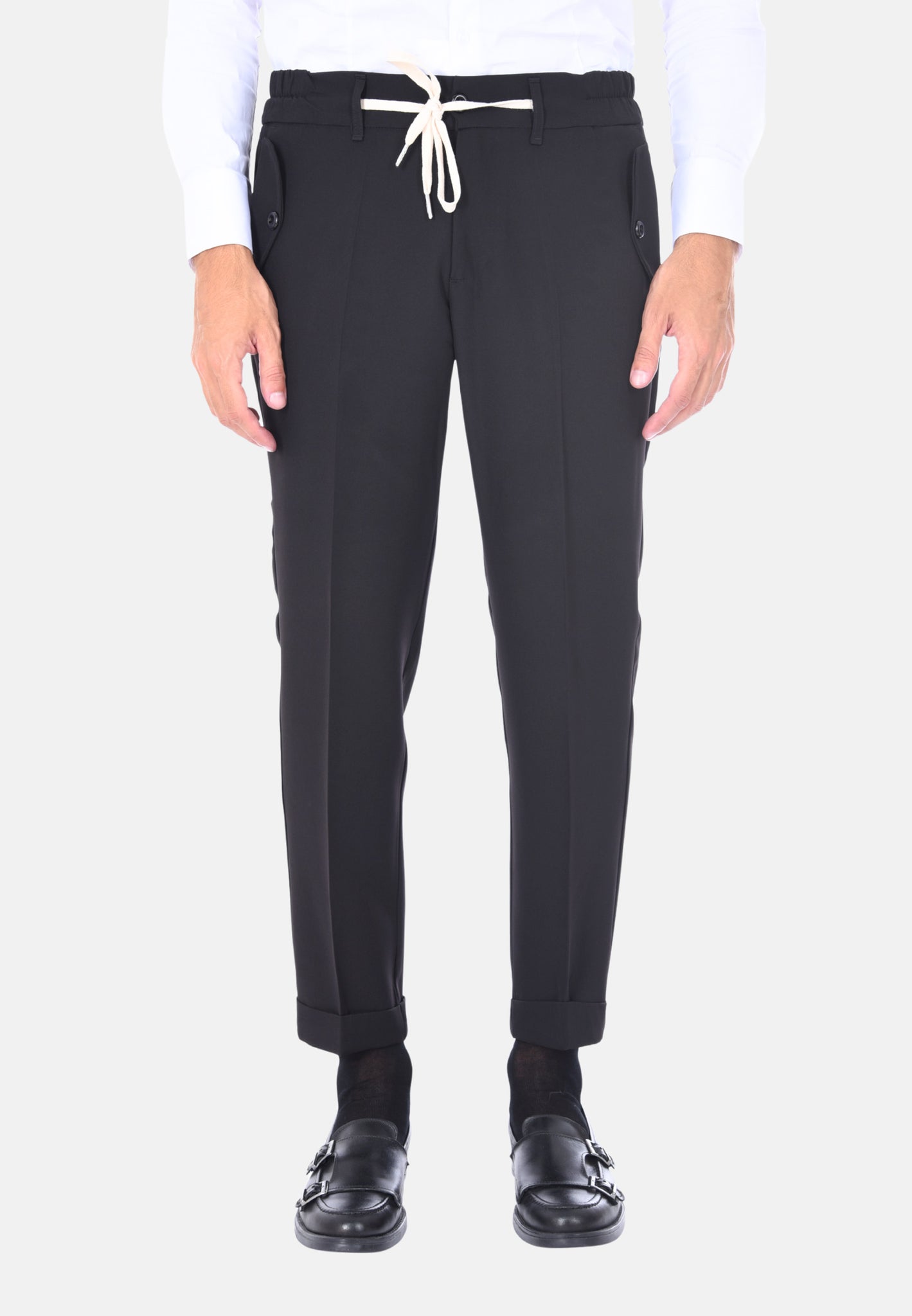 Pantalaccio capri con risvoltino