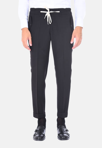 Pantalaccio capri con risvoltino