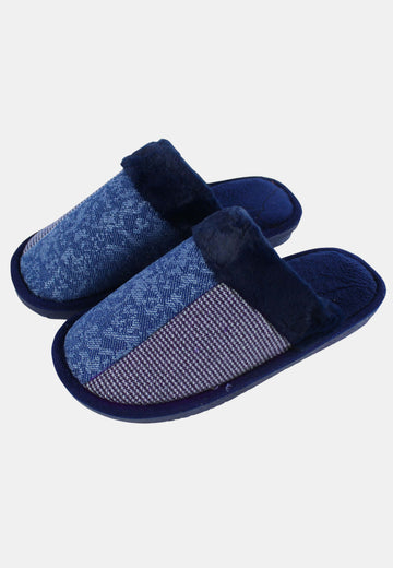 Chaussons damassés
