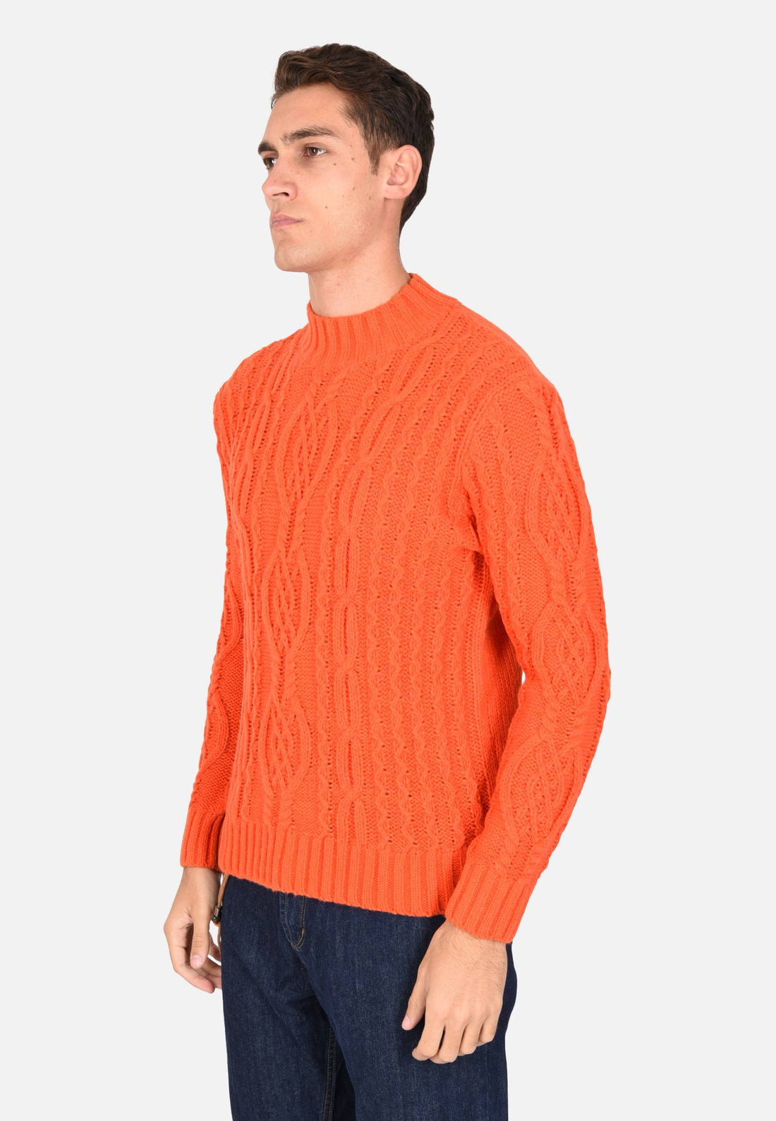 Pull texture tissée