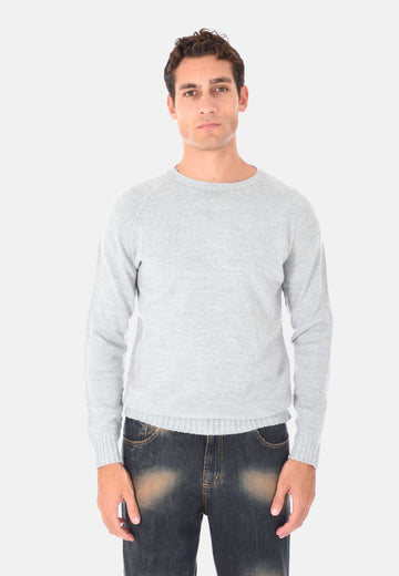 Pullover girocollo rasato
