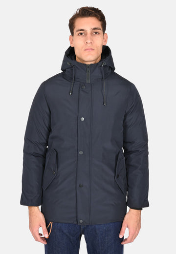 Parka à rabats latéraux