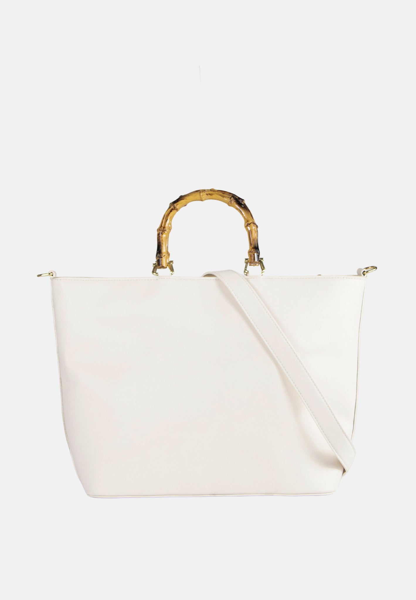 Sac avec poignées en bois