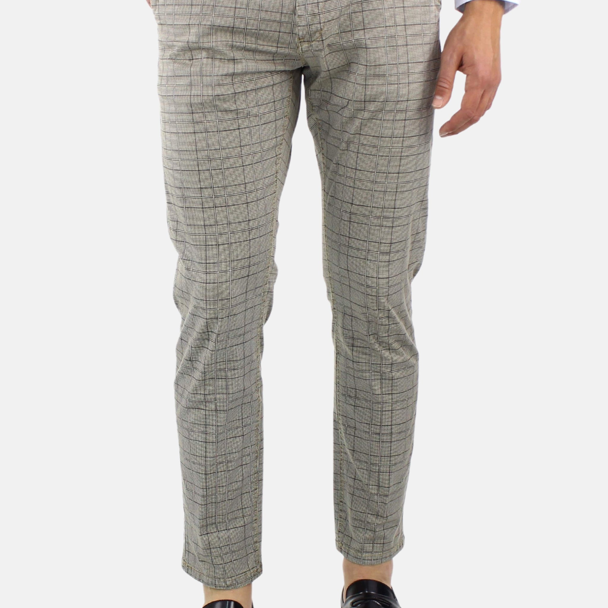 Pantalon à carreaux