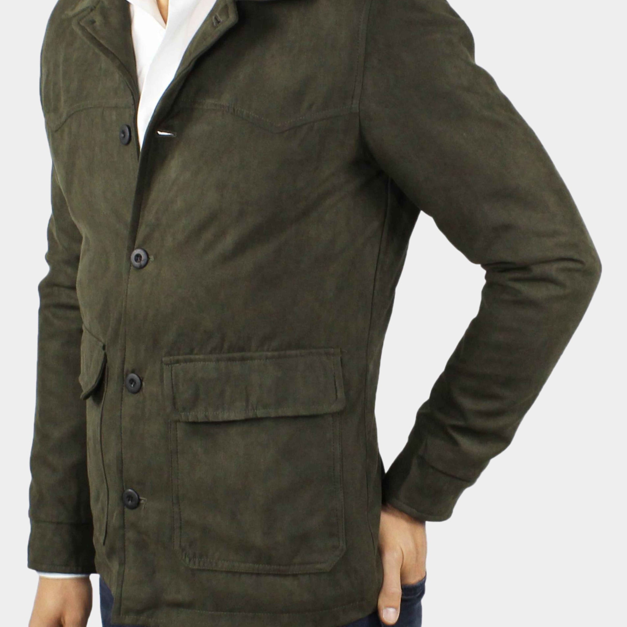Manteau en daim