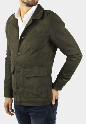 Manteau en daim
