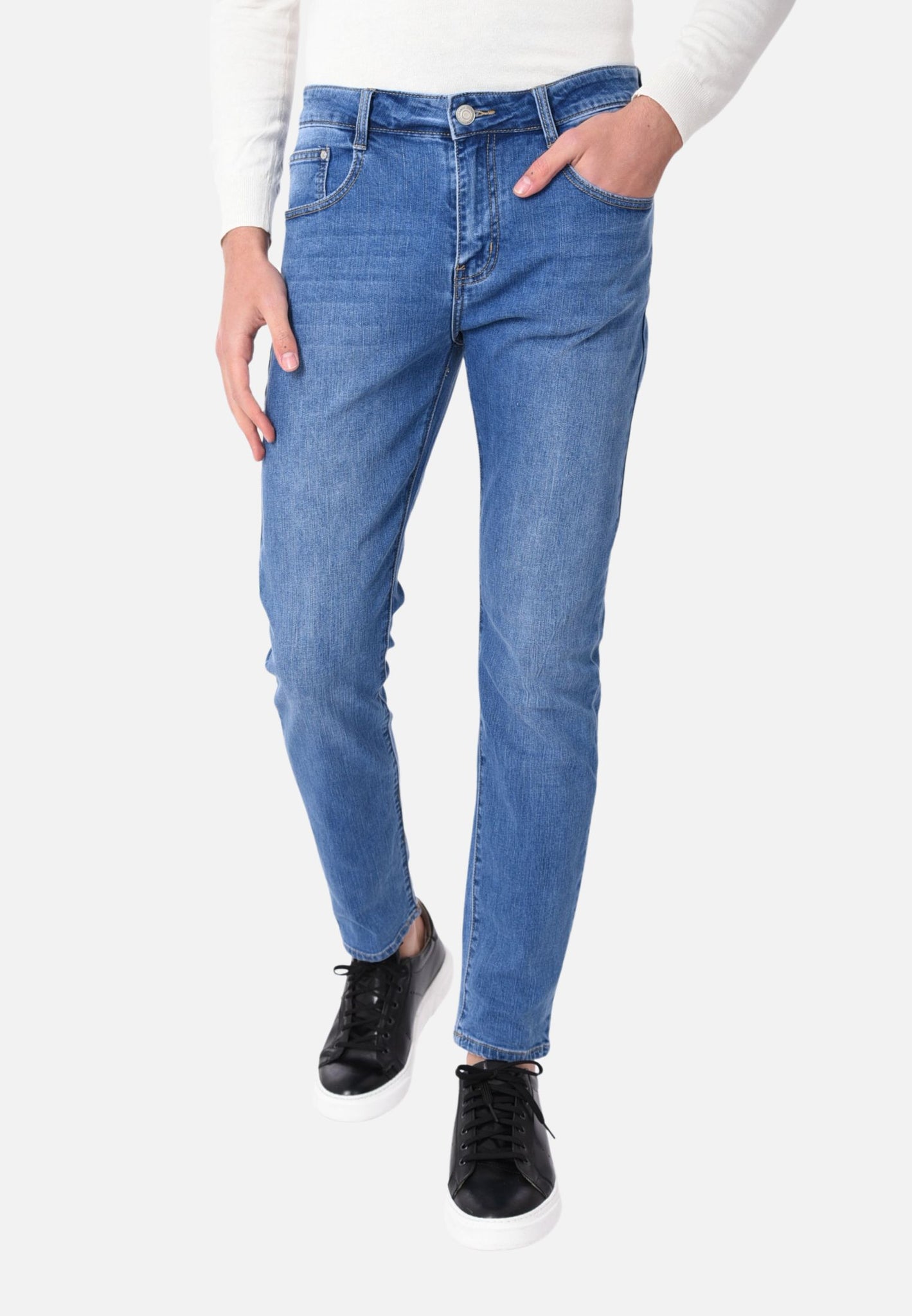 Jeans basic cinque tasche