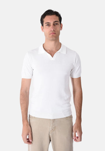 Polo in filo slim fit