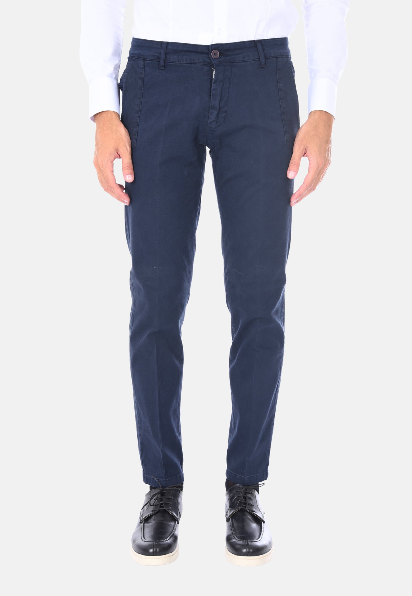Pantaloni con applicazioni in armaturo