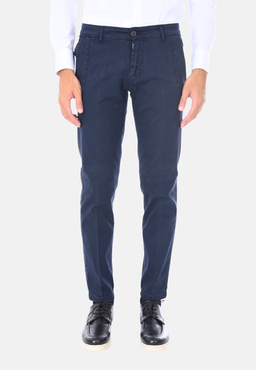 Pantaloni con applicazioni in armaturo