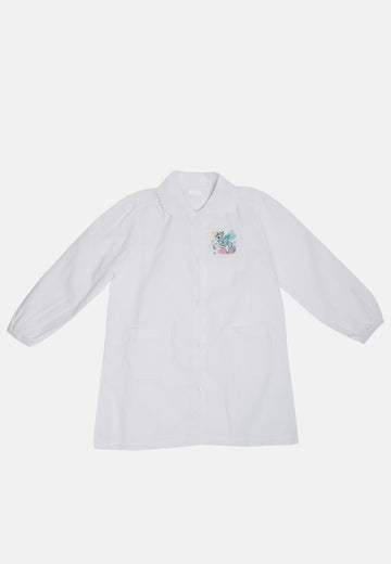 Tablier blanc école primaire Licorne De 7 ans à 15 ans