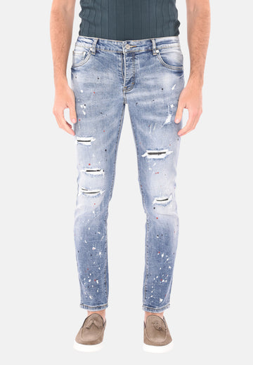 Jeans vernice