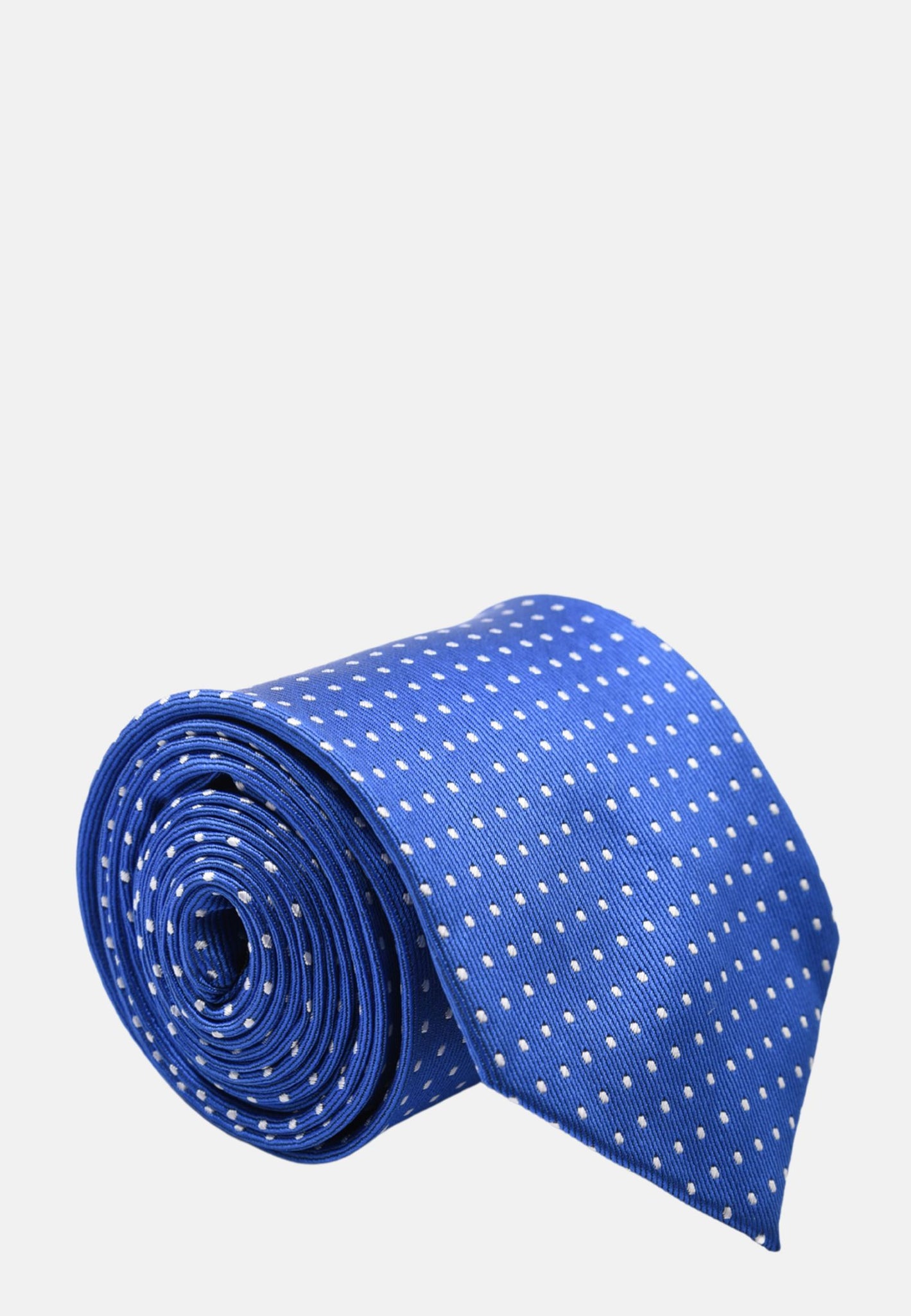 Cravatta stretta con pois