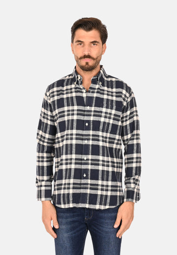 Camicia a quadri flanella