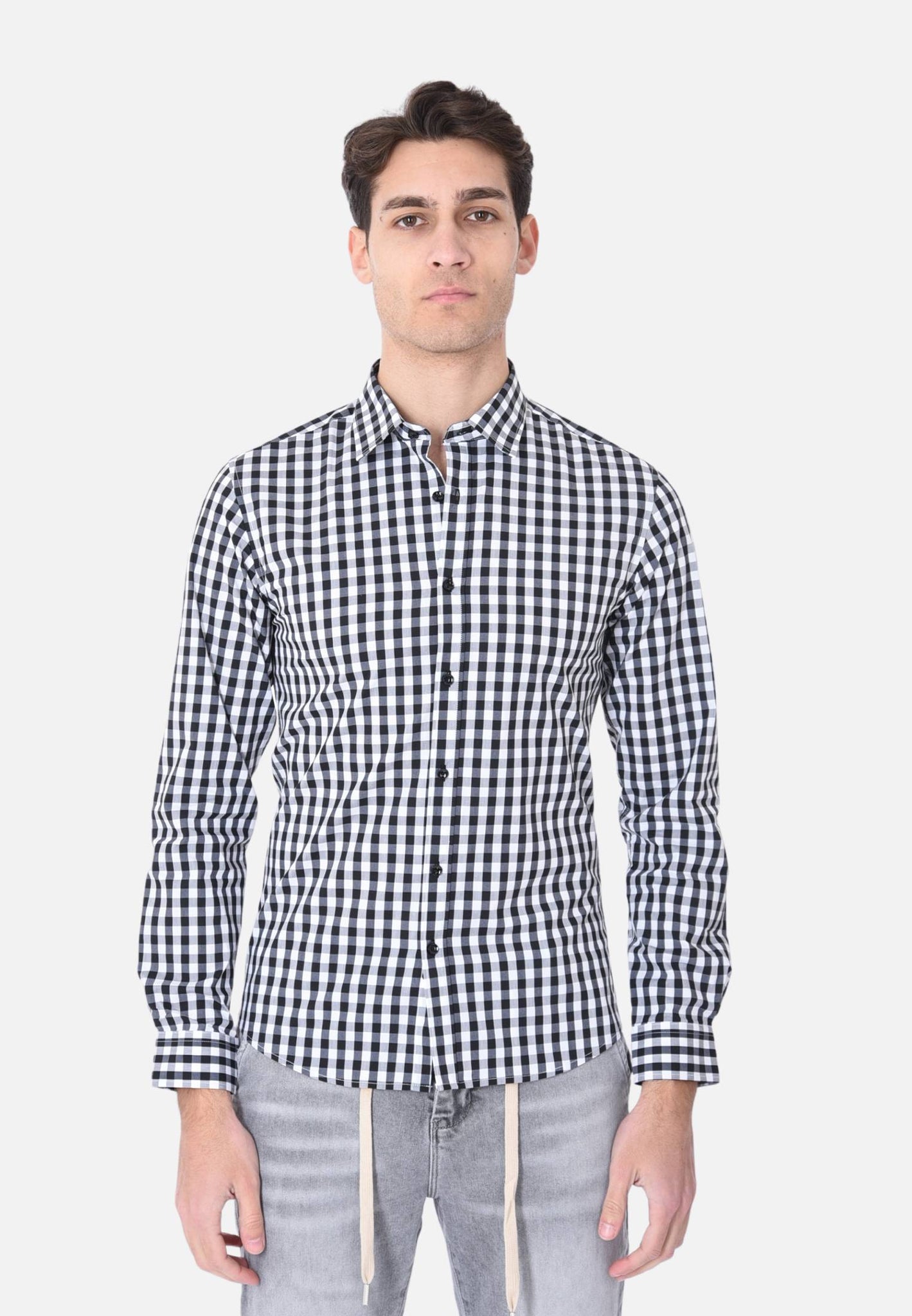 Chemise à carreaux