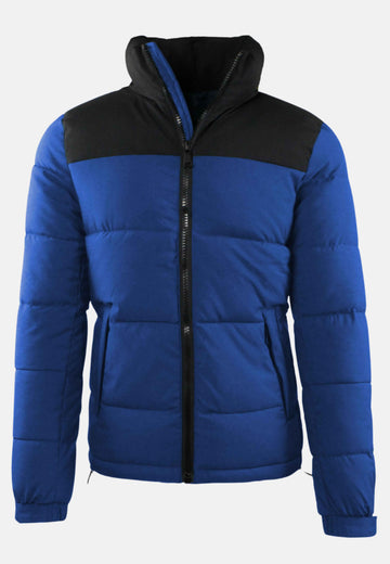 Blouson aviateur bleu