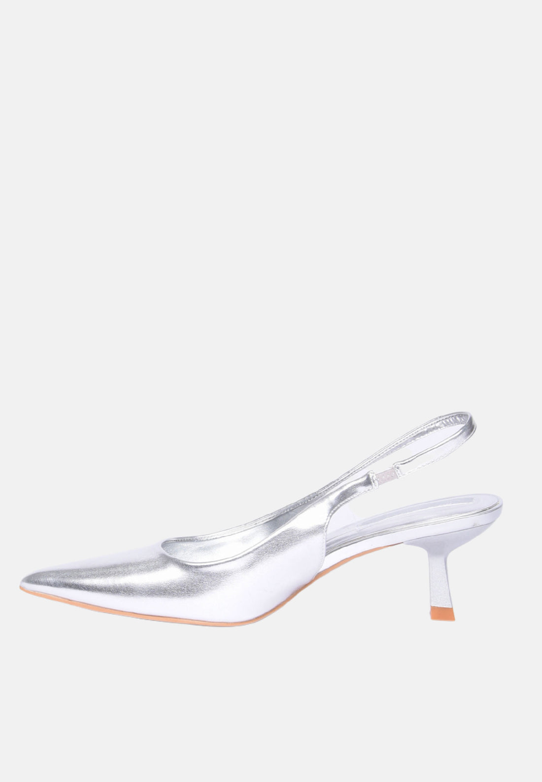 Slingback tacco basso
