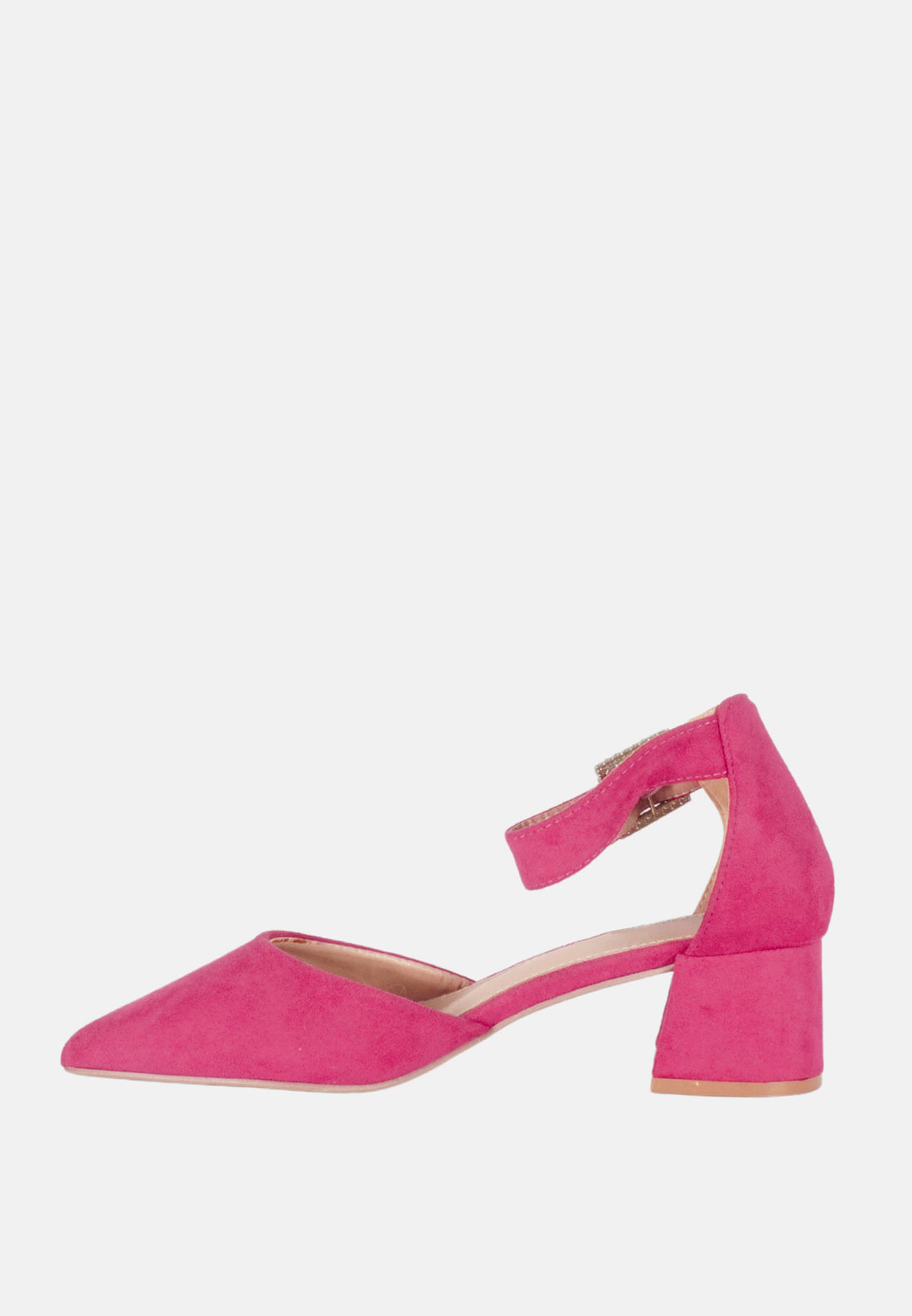 Dècolletè fibbia con strass