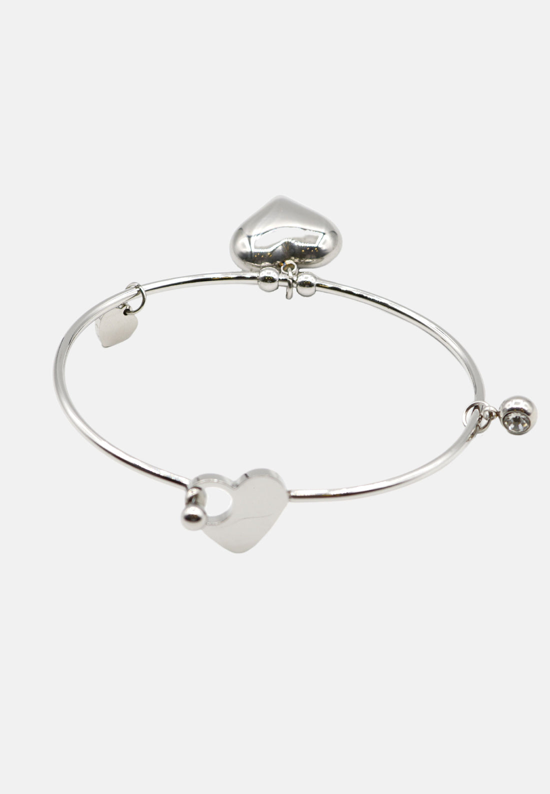 Bracciale rigido cuore