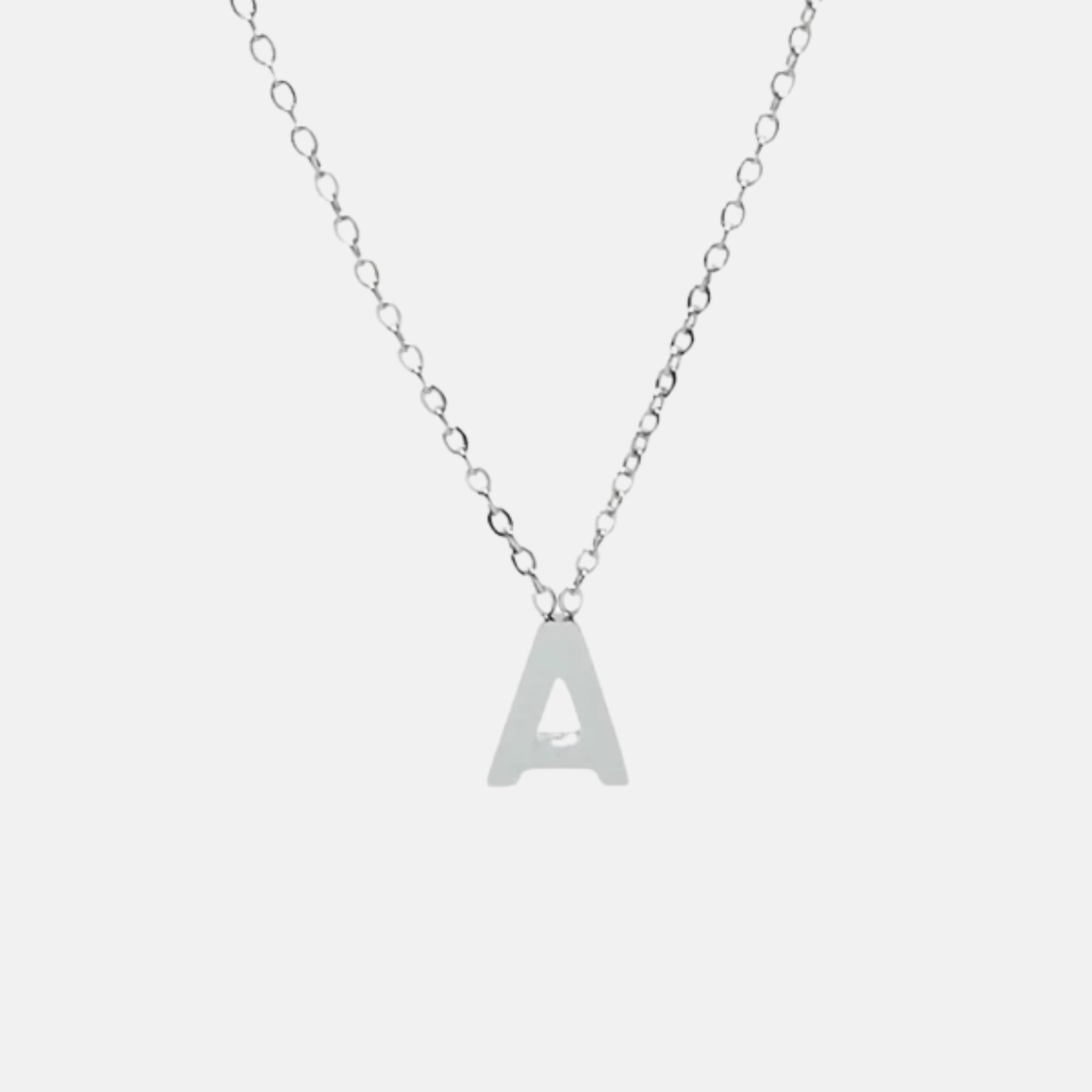 Collier lettre