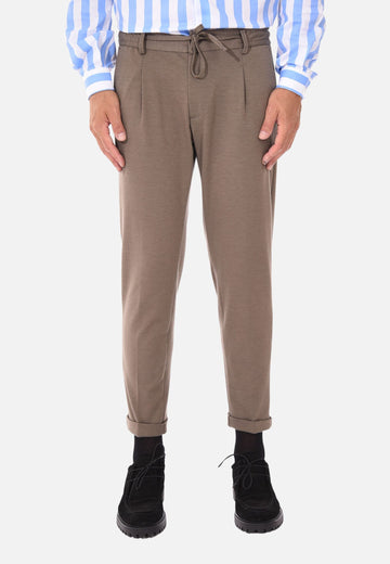 Pantalon avec taille élastique