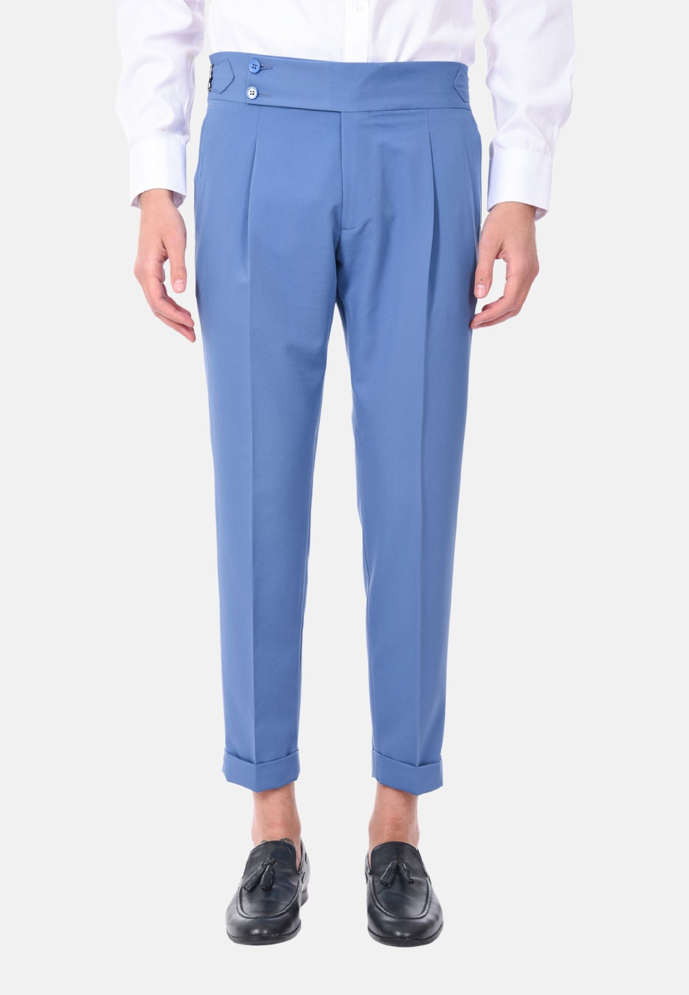 Pantaloni vita alta